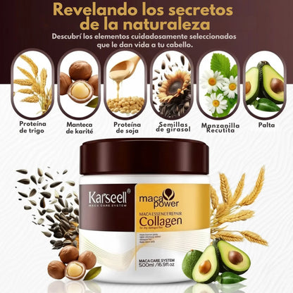 karsell - mascarilla capilar regenador profundo del cabello