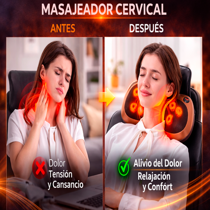 Masajeador Cervical Shiatsu
